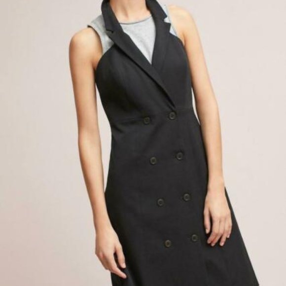 tuxedo vest dress